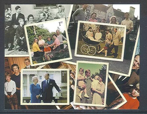 Großbritannien 2007 Diamantene Hochzeit Königin Elisabeth Block selbstklebend postfrisch/mnh