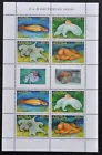 Aruba 496-499 Octopus vel/sheetlet 2010 posfris/mnh