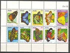 Aruba 500-509 Vlinders - butterflies 2010 postfris/mnh