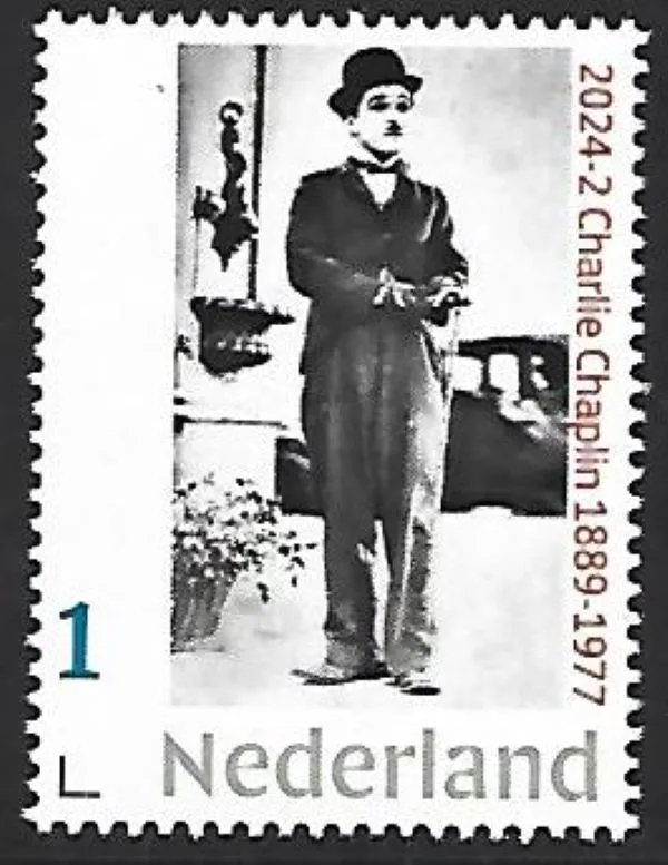 Niederlande 2024-2 Charlie Chaplin 1889-1977 postfrisch/mnh