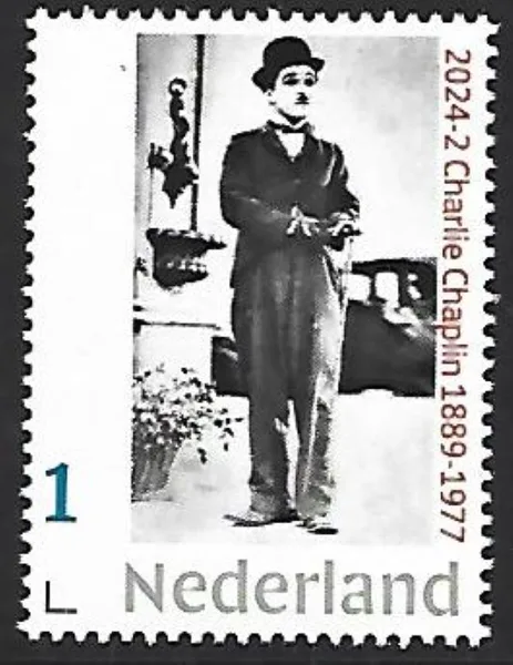 Netherlands 2024-2 Charlie Chaplin 1889-1977 MNH