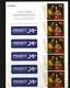 Netherlands V1836 Rembrandt van Rijn - painting self-adhesive sheet of 5 stamps 1999 MNH