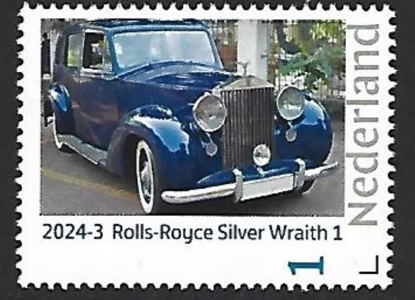 Nederland 2024-3 Auto Oldtimer: Rolls-Royce Silver Wraith 1947 postfris/mnh