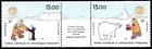 283-284 Frans instituut voor Polaronderzoeken (strook) 1991 postfris