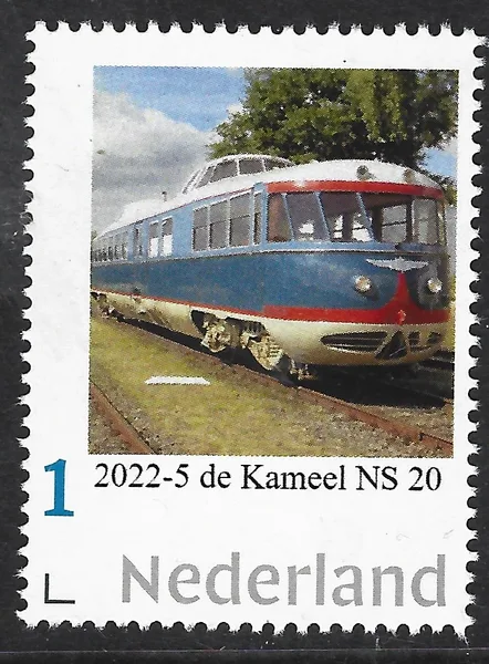 Nederland 2022-5 Treinen Trains NS 20 1954 Kameel postfris/mnh