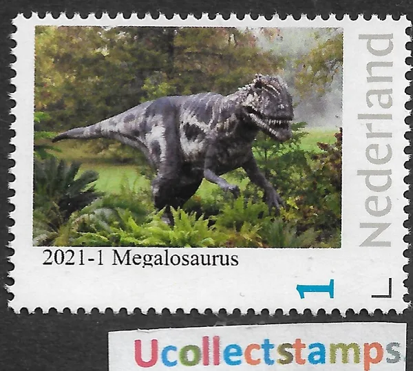 Netherlands 2021-1 Prehistory Megalosaurus MNH