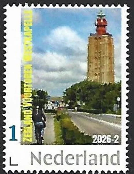 Netherlands 2026-2 Provinces: Zeeland Vuurtoren lighthouse Westkapelle MNH