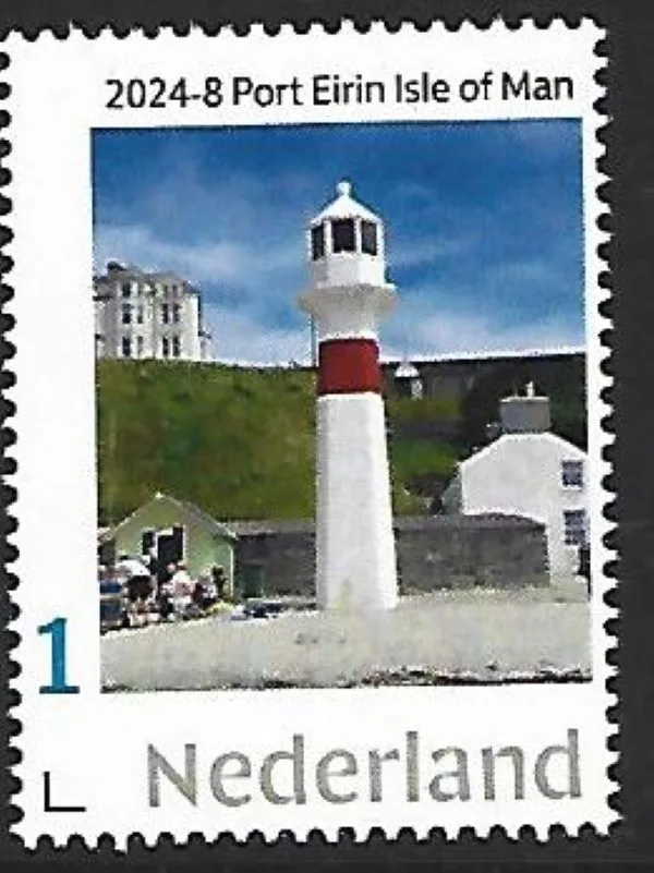 Nederland 2024-8 Vuurtoren-Lighthouse: Port Eirin Front Light Isle of Man posttfris/mnh