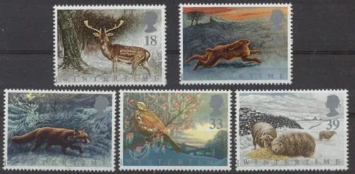 Gr.Britain 1992 Winterzeit postfris/mnh