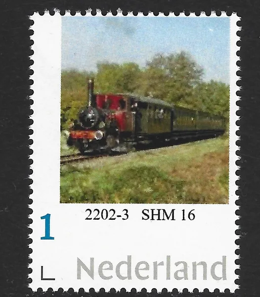 Nederland 2022-3 Treinen SHM 16 train postfris/mnh