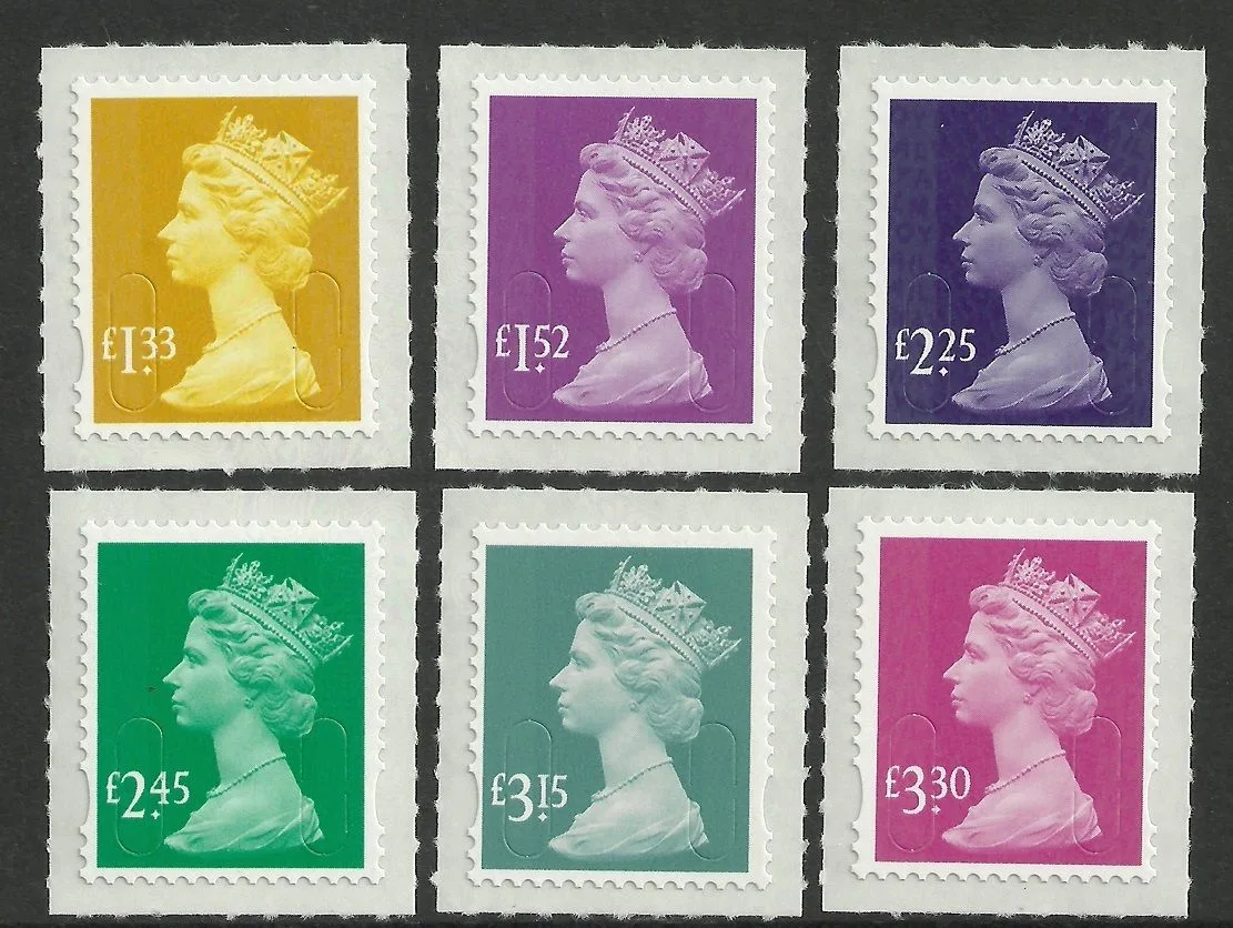 Gr. Britain 2015 affranchissement Machins adhésif neuf/mnh