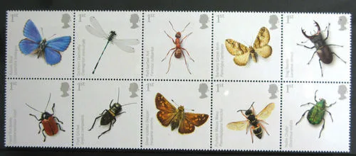 Gr. Britain 2008 insects butterfly MNH