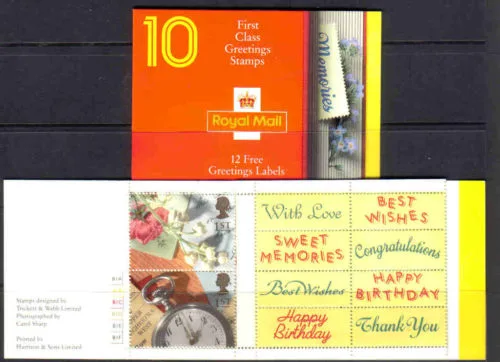 Gr.Britain 1992 Wensenzegels - Greetings memories postfris/mnh