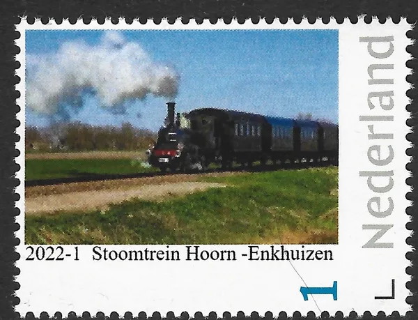 Nederland 2022-1 Treinen trains stoomtrein Hoorn-Medemblik postfris/mnh