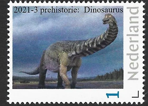 Pays-Bas 2021-3 Préhistoire Dinosaure neuf/mnh