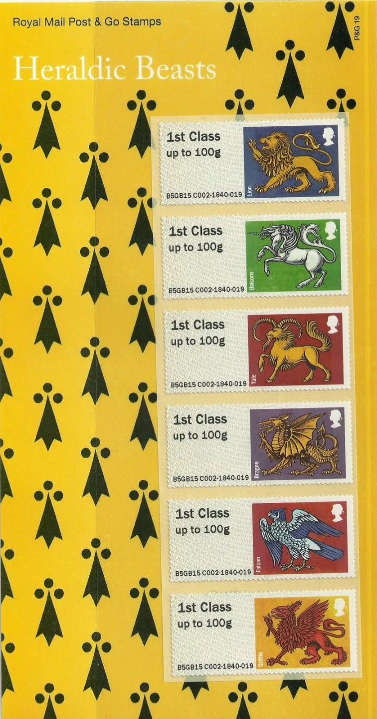 Gr. Britain 2015 Post & Go Armoiries Héraldique neuf/mnh