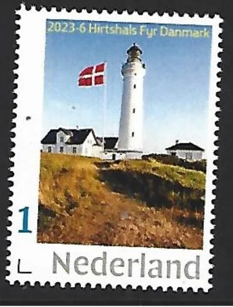 Nederland 2024-6 Vuurtoren-Lighthouse: Hirtshals Danmark postfris/mnh