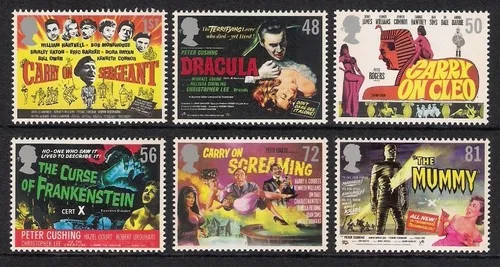 Gr. Britannien 2008 Filme postfrisch/mnh