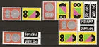 alle combinaties uit postzegelboekje 61