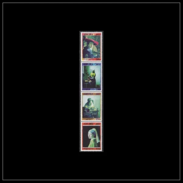 Aruba 564-567 Johannes Vermeer - paintings 2011 MNH