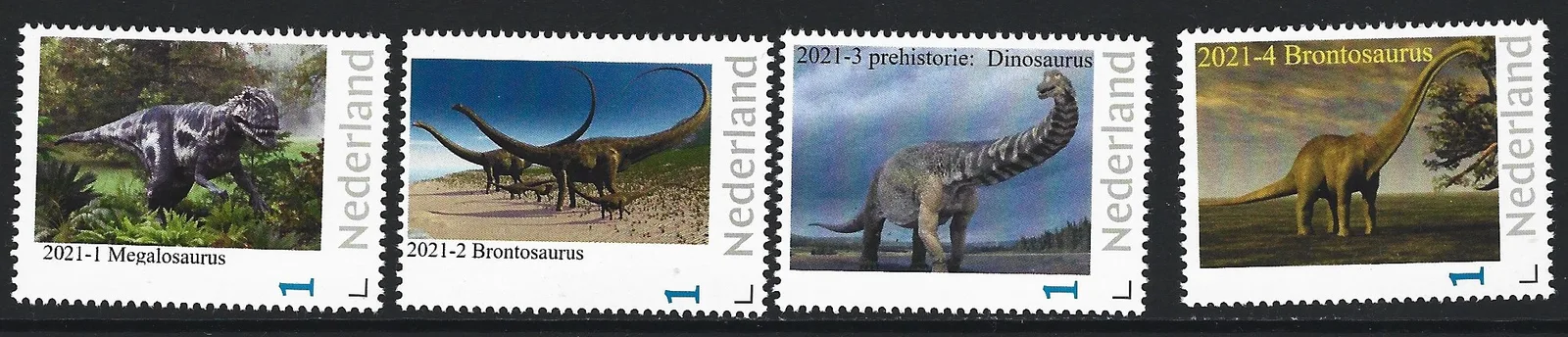 Pays-Bas 2021 Préhistoire jeu annuel postfris/mnh