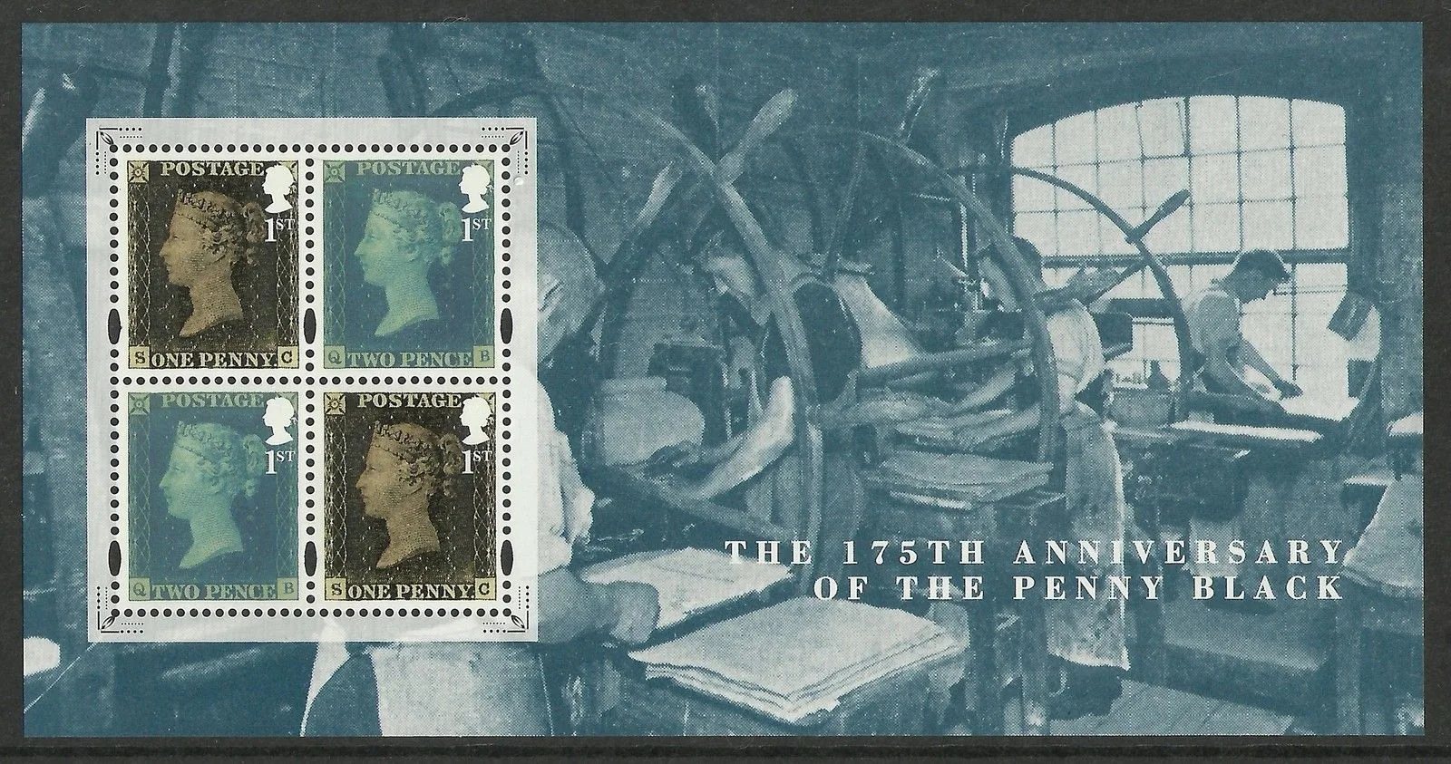 Gr. Britain 2015 Penney Black Block, postfrisch/ungebraucht