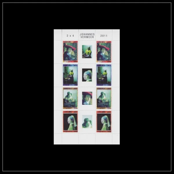 Aruba V564-567 Johannes Vermeer - paintings 2011 sheetlet MNH