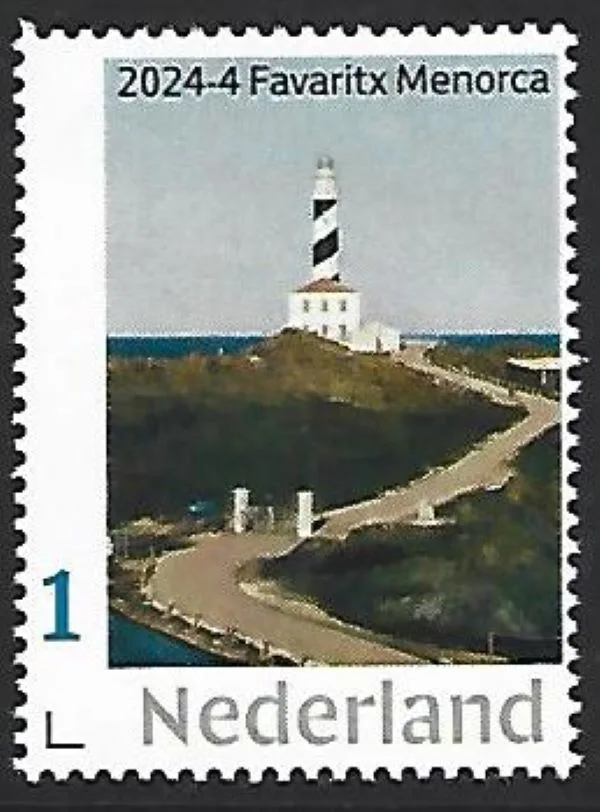 Pays-Bas 2024-4 Phare-Lighthouse: Favarixt Menorca Spain neuf/mnh