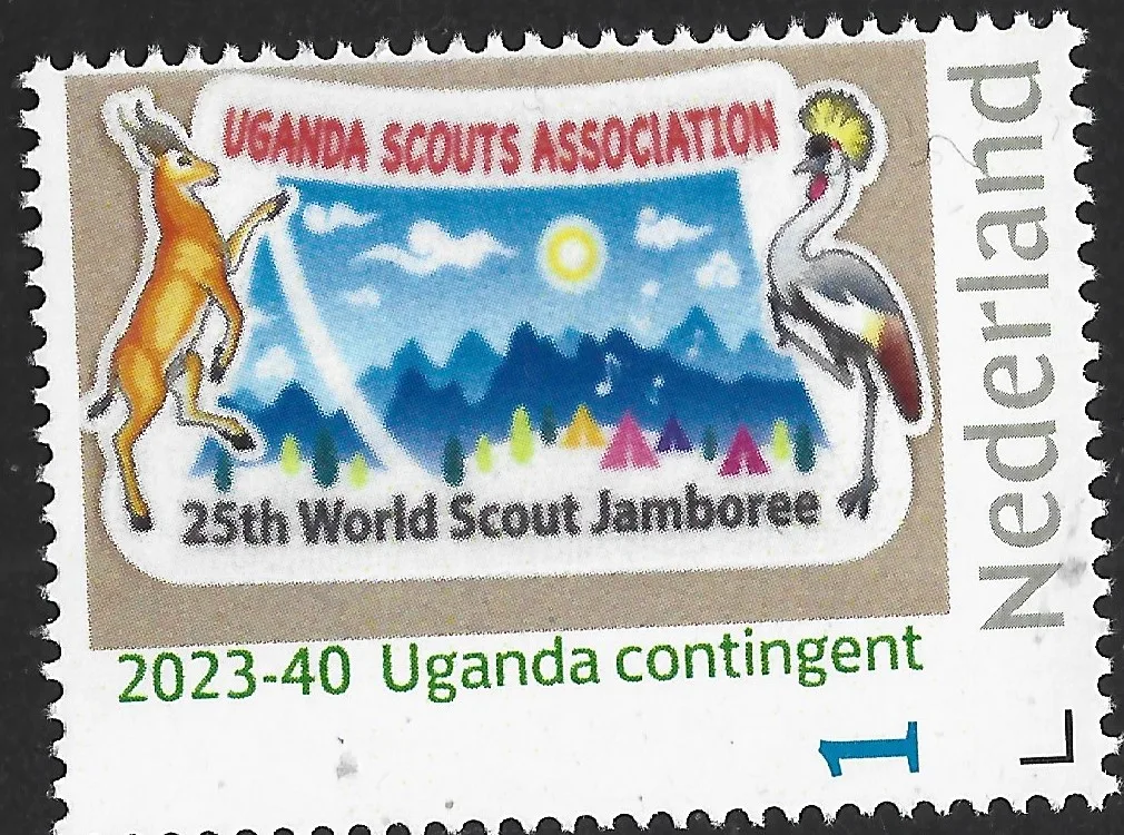 Niederlande 2023-40 Scouting Jamboree SeaManGeum Uganda Kontingent postfrisch/mnh