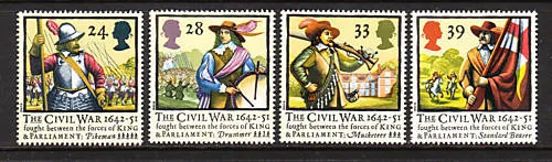 Gr.Britain 1992 Civil War postfris/mnh