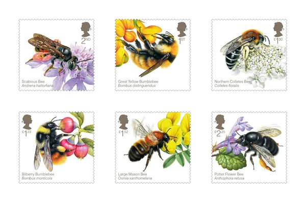 Gr. Britain 2015 Bijen Bees postfris/mnh