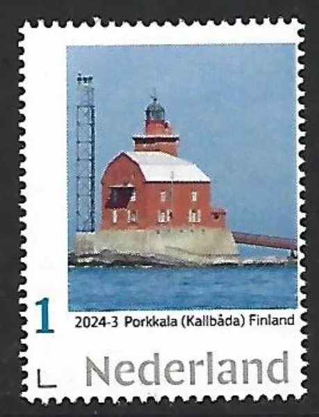 Netherlands 2024-3 Lighthouse: Porkkala Finland MNH