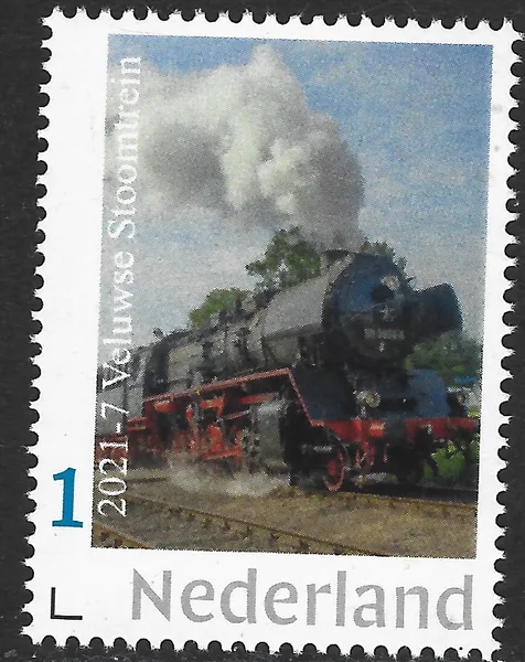 Nederland 2021-7 Treinen Trains Veluwse stoomtrein postfris/mnh