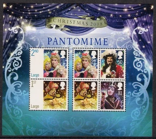Gr. Britain 2008 Christmas block-m/s MNH