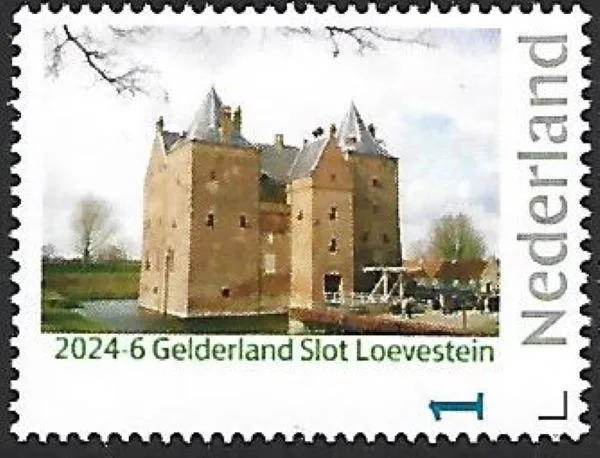 Nederland 2024-6 Provincies Gelderland Loevestein postfris/mnh