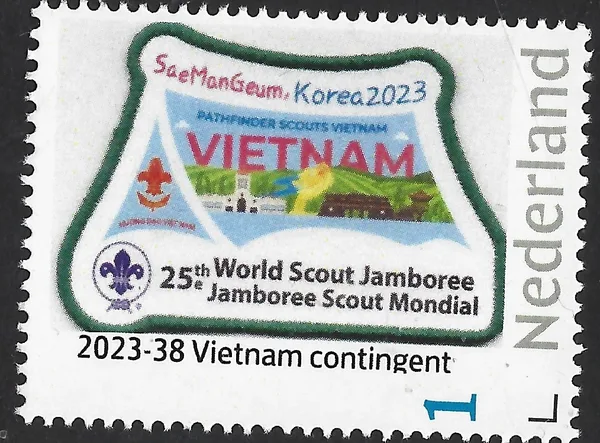 Netherlands 2023-38 Scouting Jamboree SeaManGeum Vietnam contingent MNH