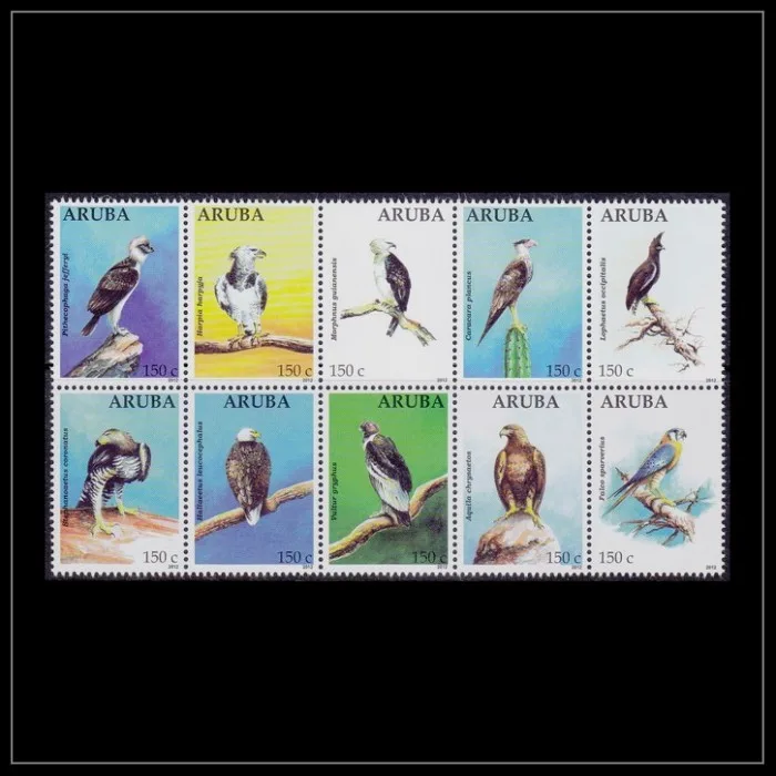 Aruba 584-593 Birds 2011 MNH