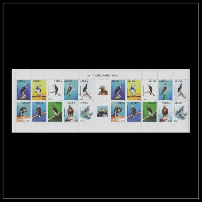 Aruba V584-593 Birds 2011 sheetlet MNH