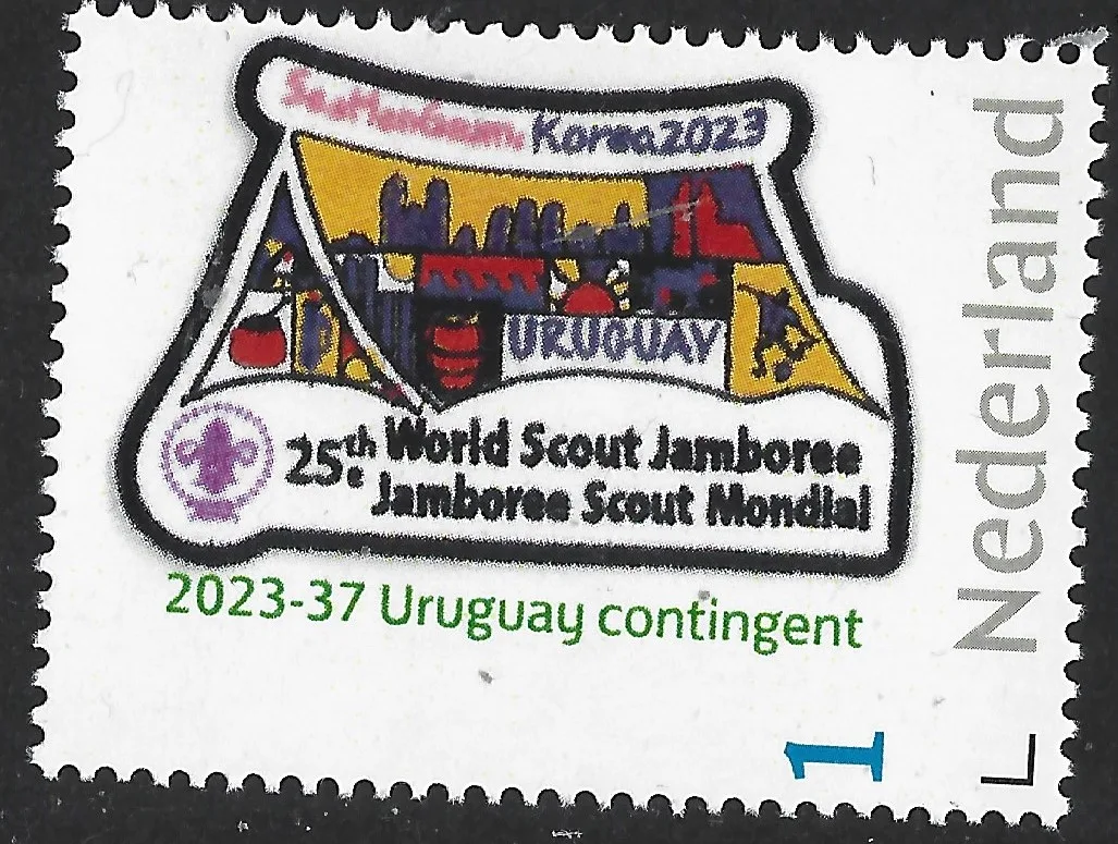 Pays-Bas 2023-37 Scouting Jamboree SeaManGeum Uruguay contingent neuf/nnh