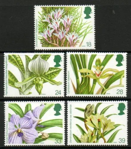 Gr.Britain 1993 Orchideeen bloemen - Orchids Flowers postfris/mnh