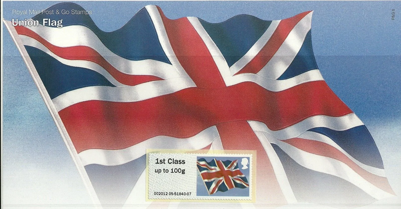 Gr. Britannien 2015 Post & Go Flag 2w postfrisch/mnh