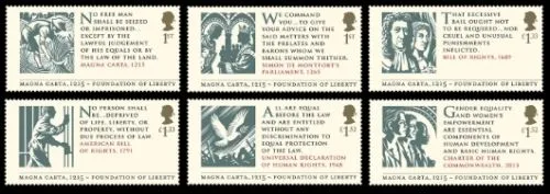 Großbritannien 2015 Magna Carta postfrisch/mnh