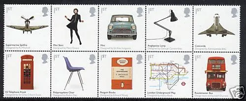 Great Britain 2009 British Design MNH