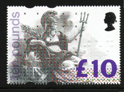 G.B. 1993 Brittania L 10,00 neuf/mnh