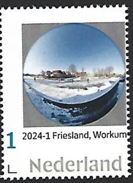 Netherlands 2024-1 Provinces: 1 Friesland Workum MNH
