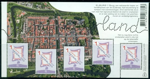 Nederland 3270 Mooi Nederland Elburg (67) 2015 blok postfris/mnh