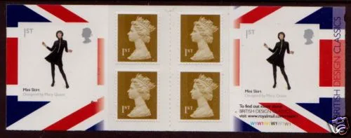Gr.Britain 2009 British Design Minisheet self-adhesive stamp booklet MNH