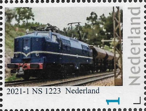 Nederland 2021-1 Treinen Trains NS 1223 postfris/mnh