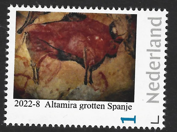 Netherlands 2022-8 Prehistory: Altamira caves Spain MNH