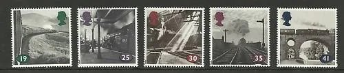 Großbritannien 1994 Stoommachines - Age of steam postfris/mnh
